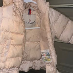 Moncler baby girl coat